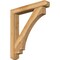 Ekena Millwork Imperial Craftsman Rough Sawn Bracket w/ Offset Brace, Western Red Cedar, 6"W x 36"D x 40"H BKT0604X36X40IMP04RWR - alternate 1